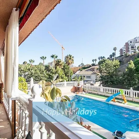 Hh Sunset Pool Sauna Bbq Villa Benalmadena